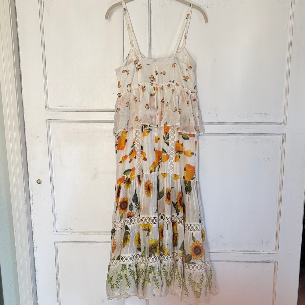 FARM Rio Sunflower Mix Print Dress Small - Picture 7 of 10